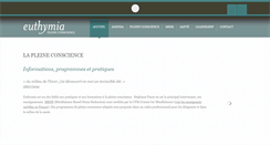 Desktop Screenshot of euthymia.fr